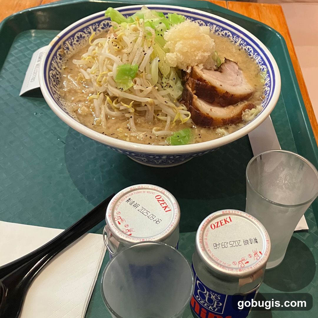 Ramen with Pork and Bean Sprouts