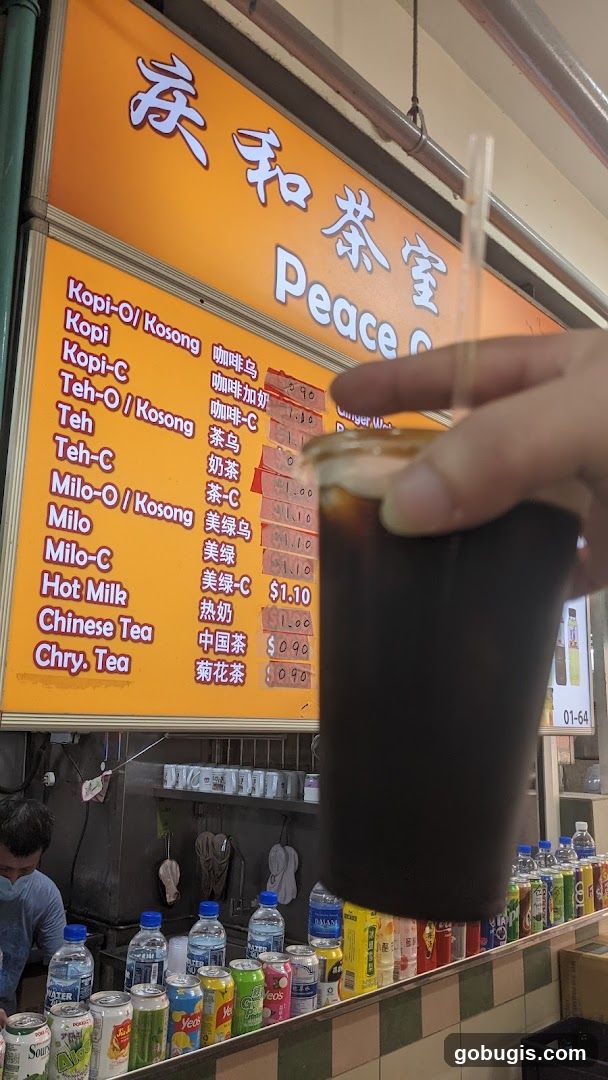 Peace Tea House Menu