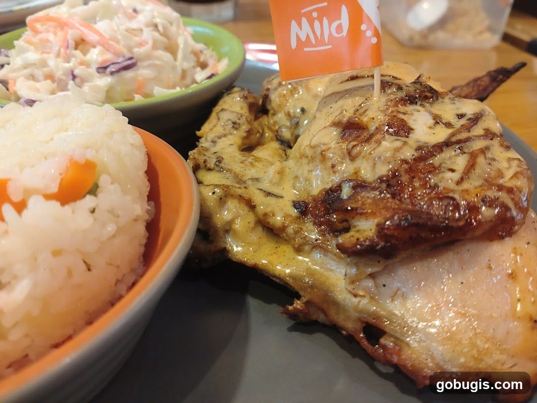 Chicken with sides
