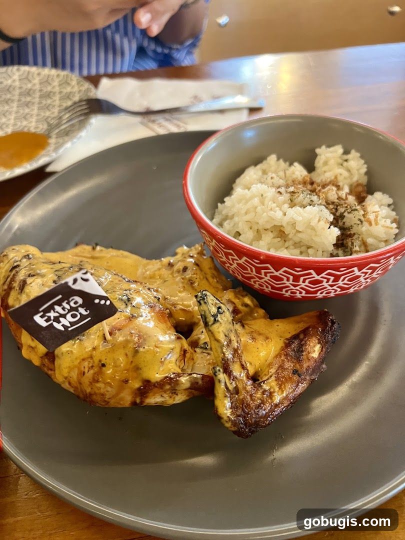 Grilled Chicken with Rice