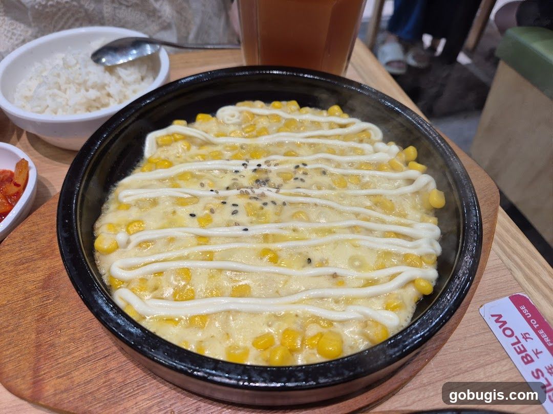 Corn and Cheese Dish