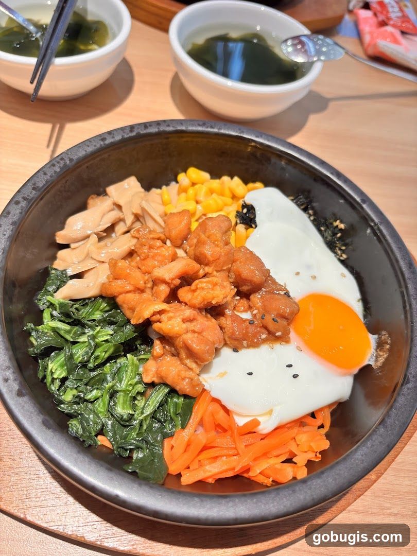 Bibimbap with Chicken