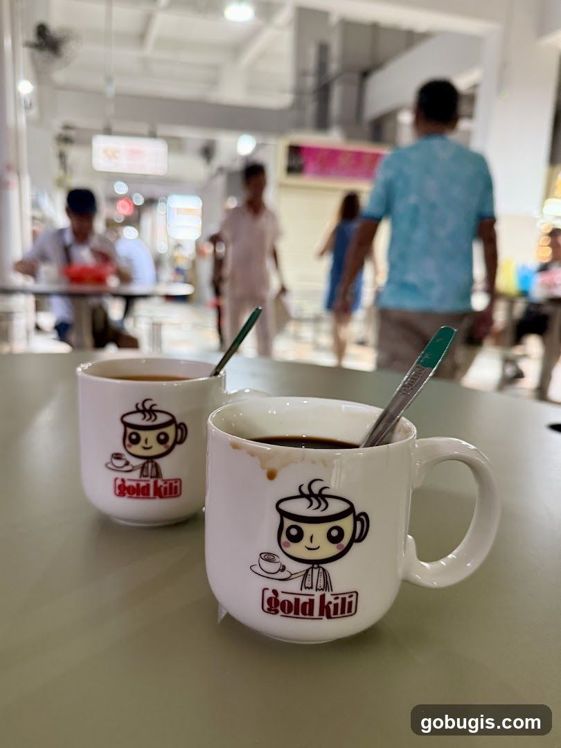 Two cups of coffee