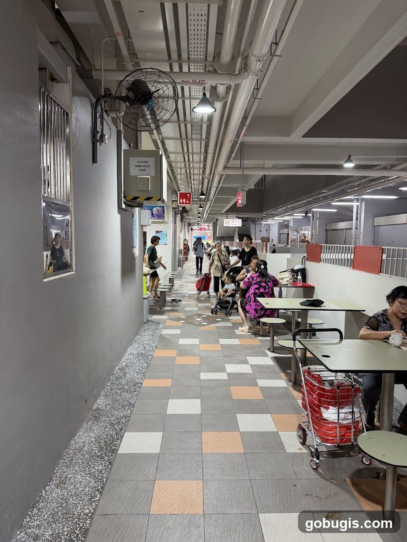Hawker Centre Seating Area