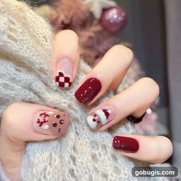 Christmas Themed Nails