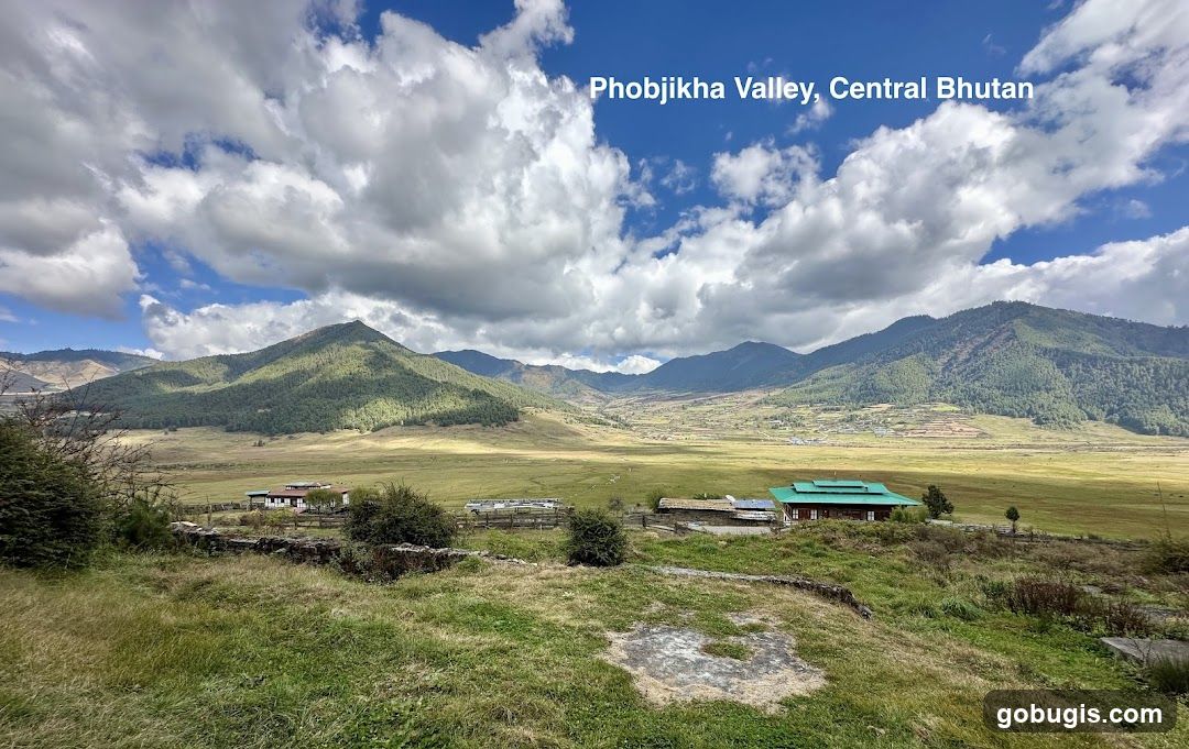 Phobjikha Valley, Central Bhutan