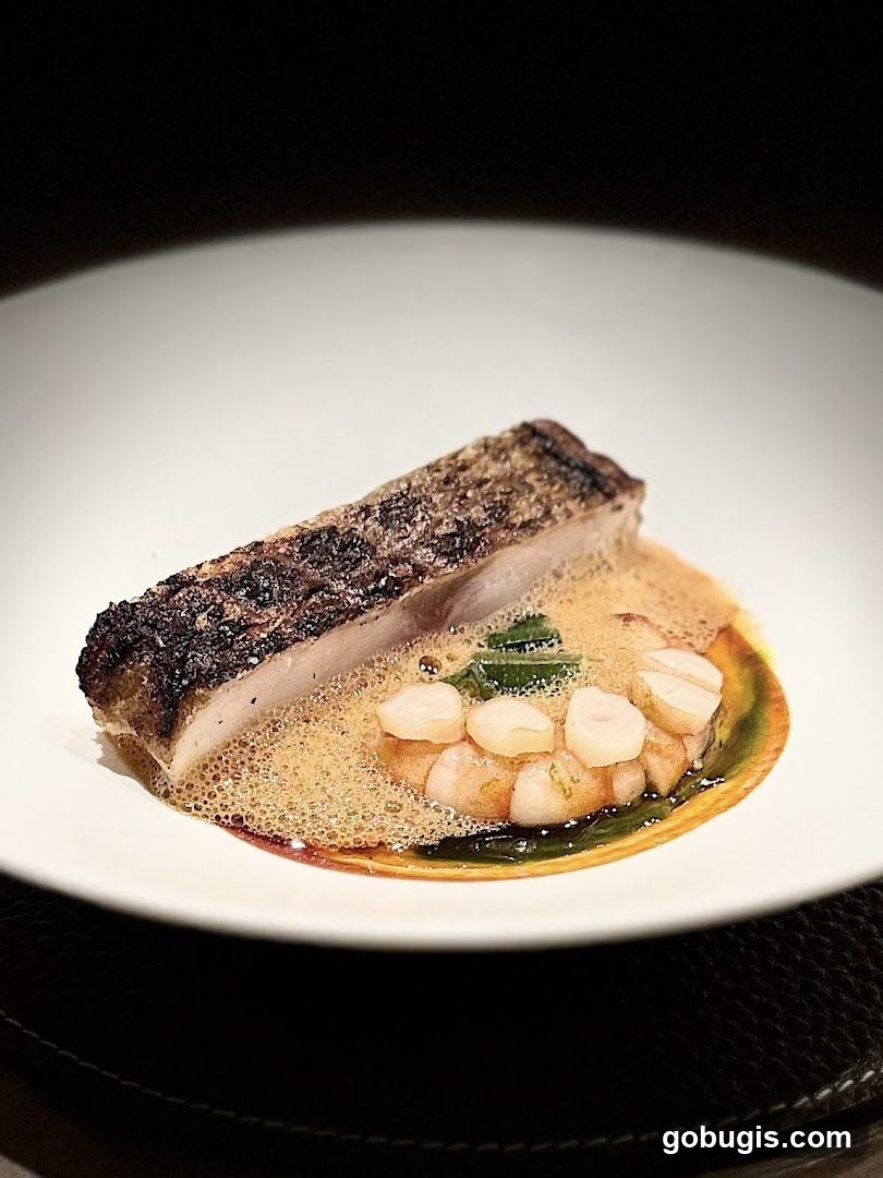 Seared Fish with Scallops