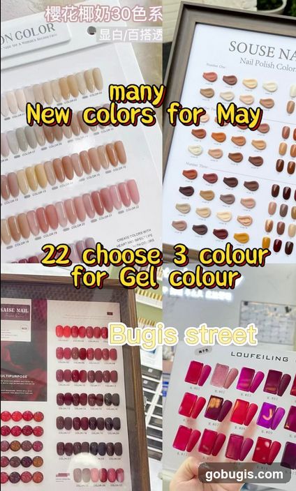 Nail Polish Color Swatches