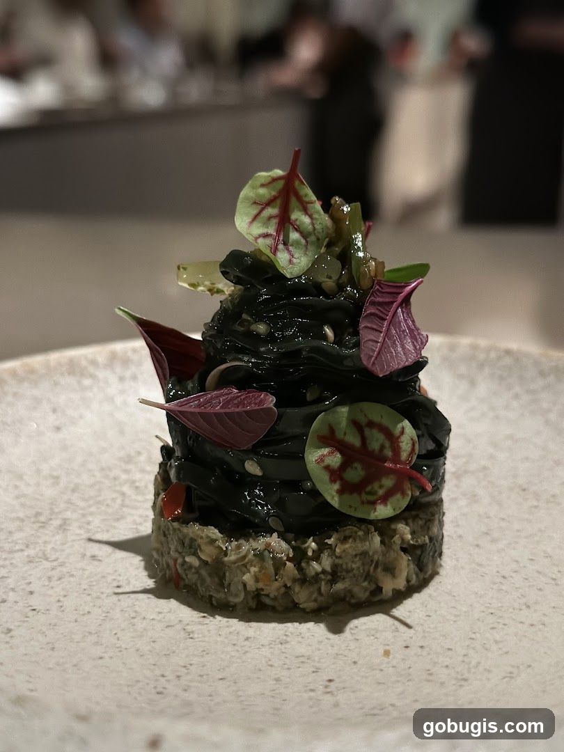 Black Pasta Dish