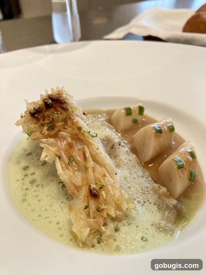 Scallops and Fish Dish