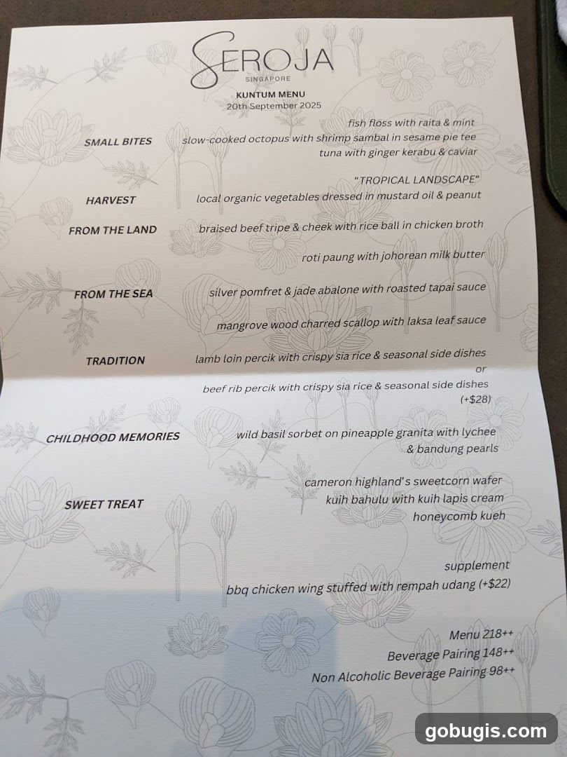 KUNTUM MENU