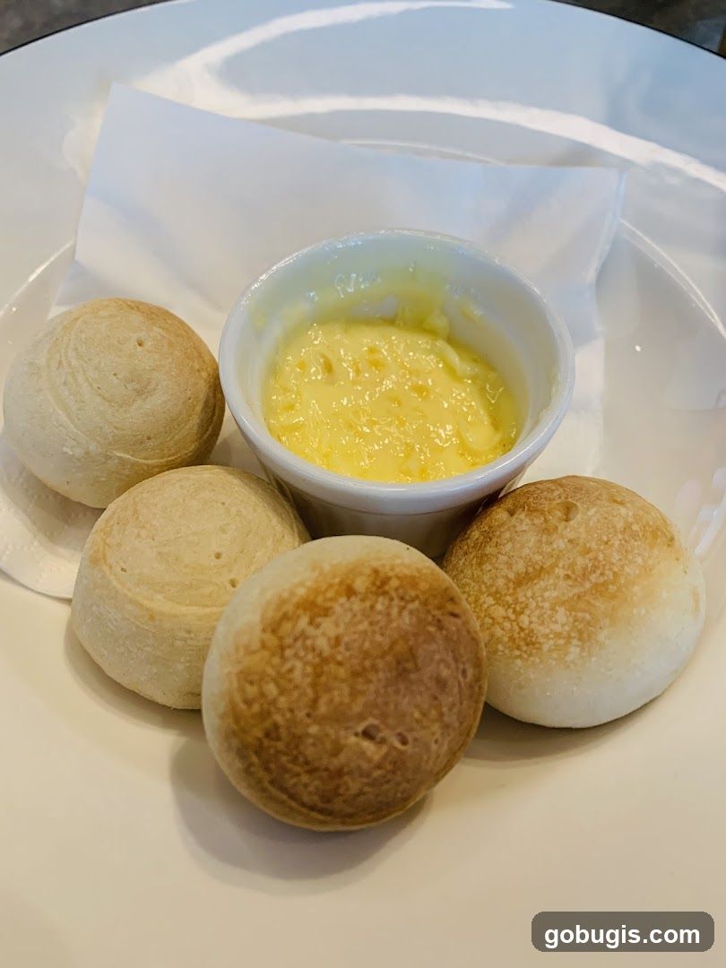 Bread Rolls with Butter