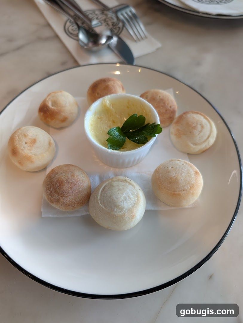 Bread Rolls with Butter