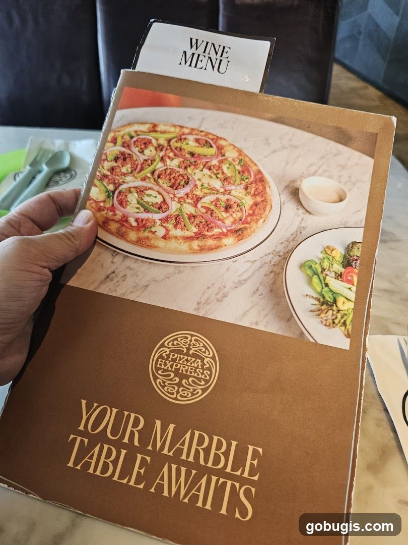 Pizza Express Menu
