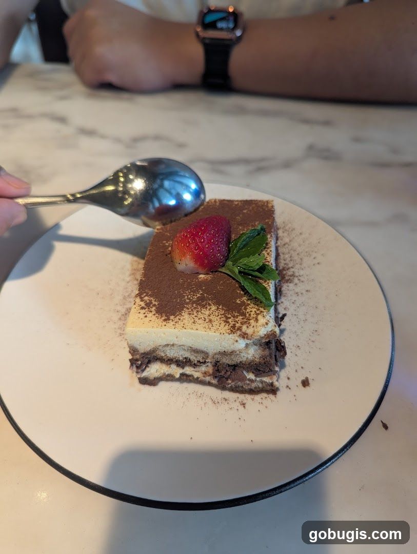 Tiramisu Dessert
