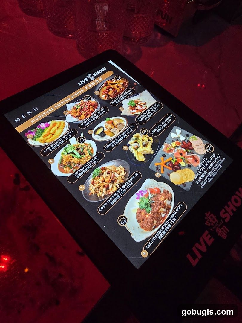 SIGNATURE PAIRING DISHES