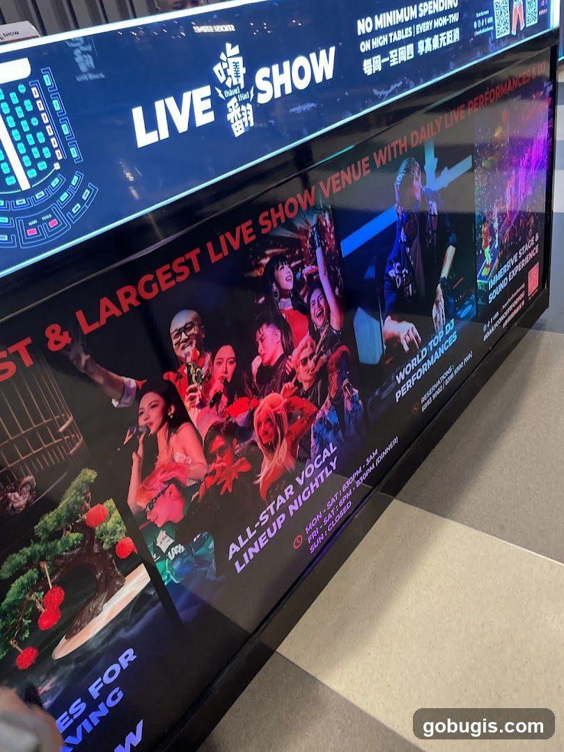 Live Show Advertisement