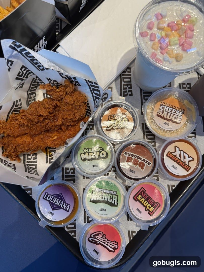 Fried Chicken and Sauces