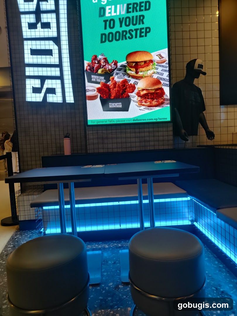 Fast Food Restaurant Interior