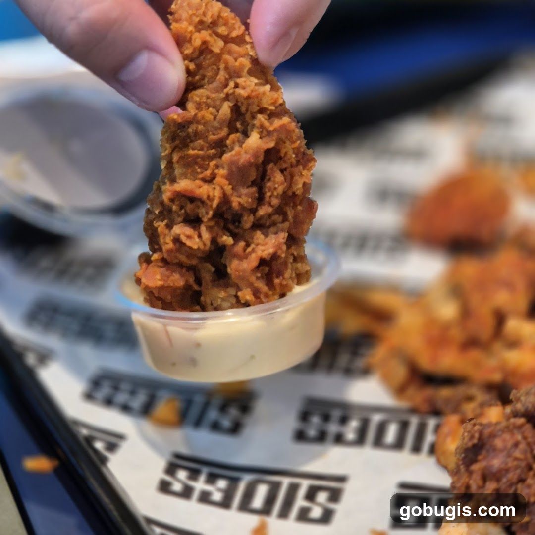 Fried Chicken Tender with Dip