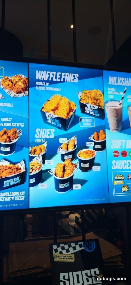 Fried Chicken Menu