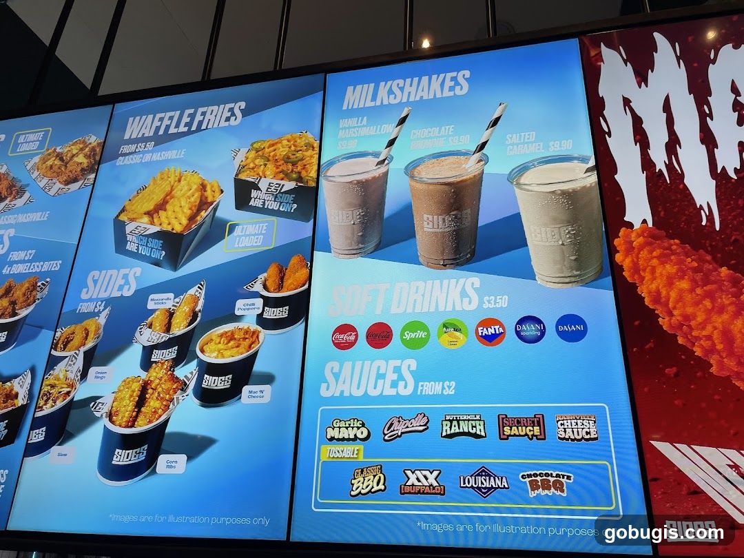 Sides Menu
