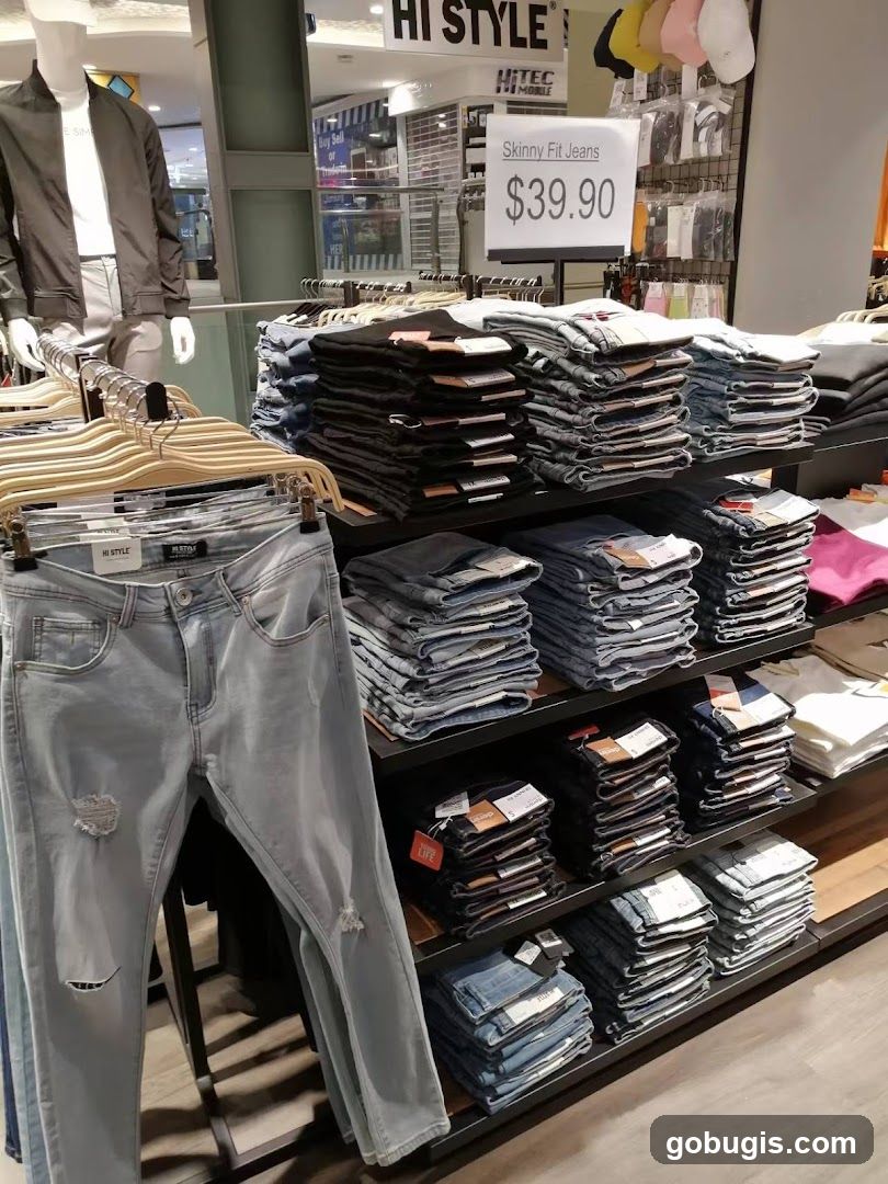 Jeans Display