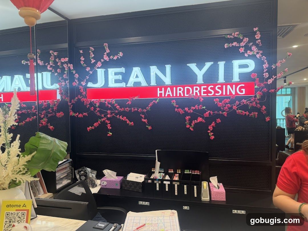 Jean Yip Hairdressing Reception