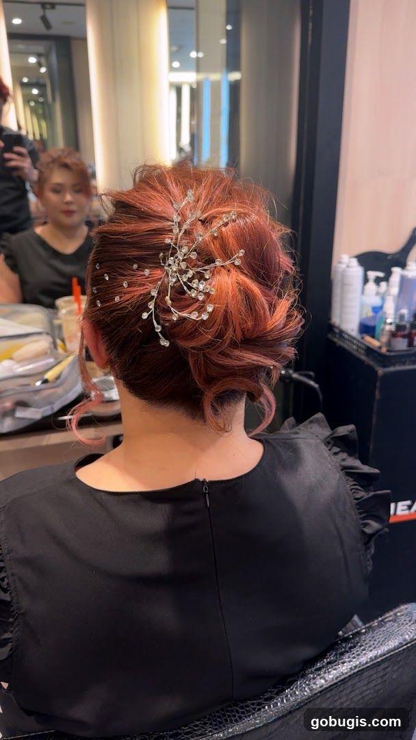 Hairstyle with Hair Accessory