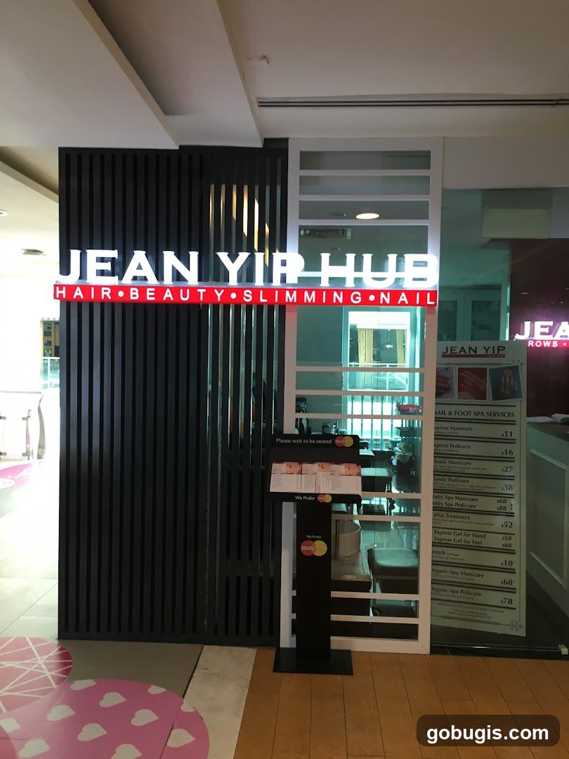 Jean Yip Hairdressing and Beauty Bugis Junction