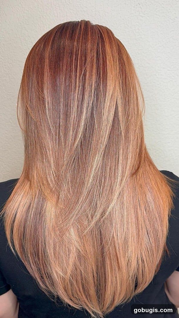 Layered Haircut with Balayage