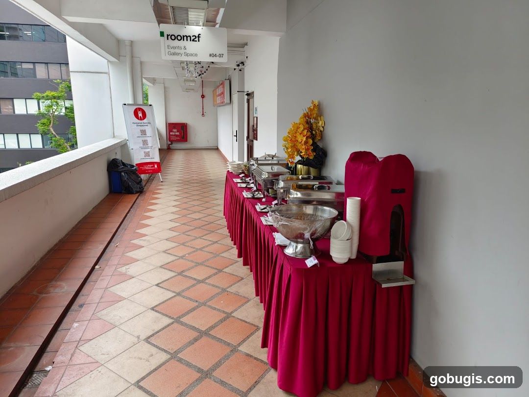 Catering Setup
