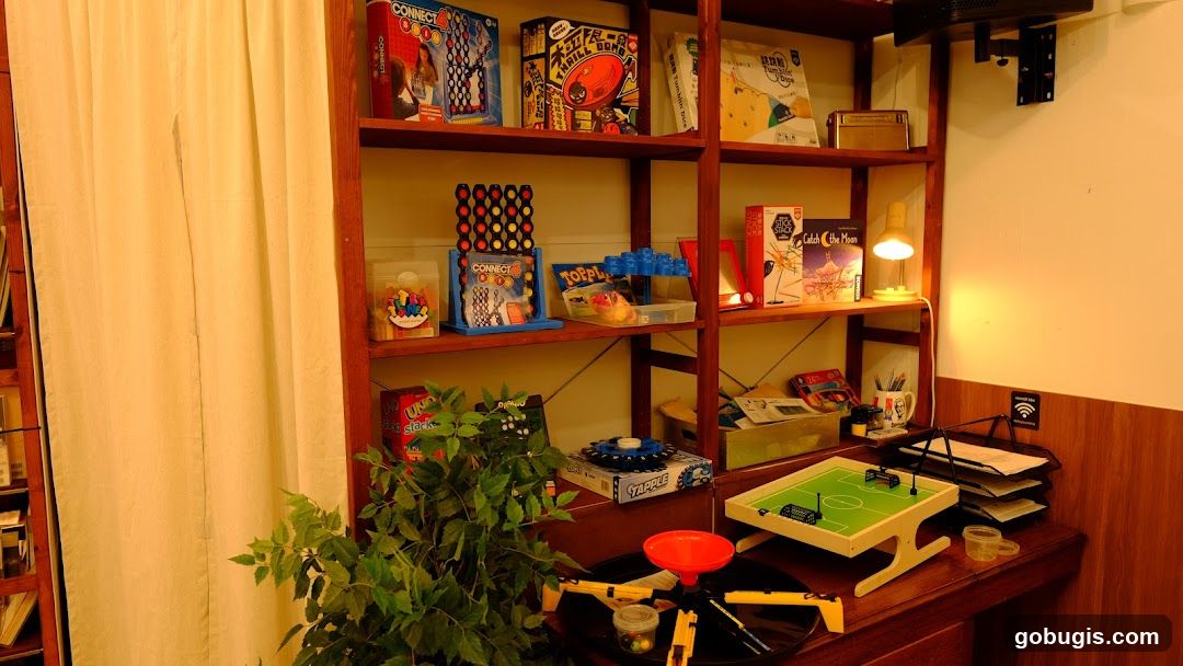 Board Games and Desk Setup