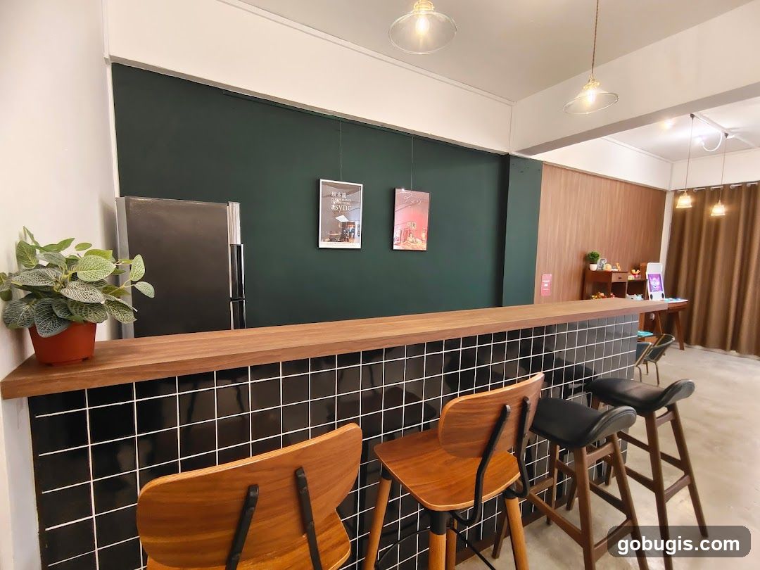 Bar Area with Stools