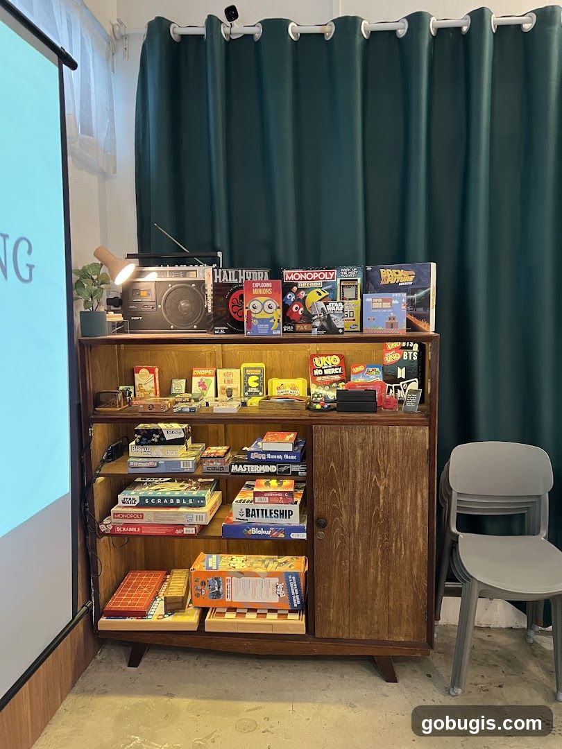 Board Games Display