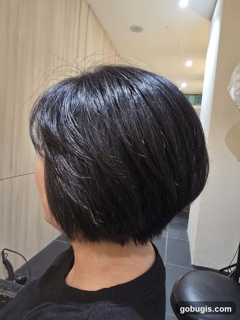 Woman with a Bob Haircut