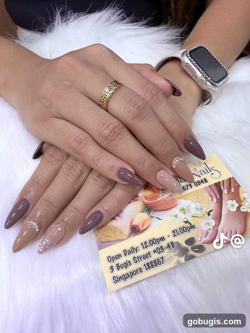 Nail Art and Business Card