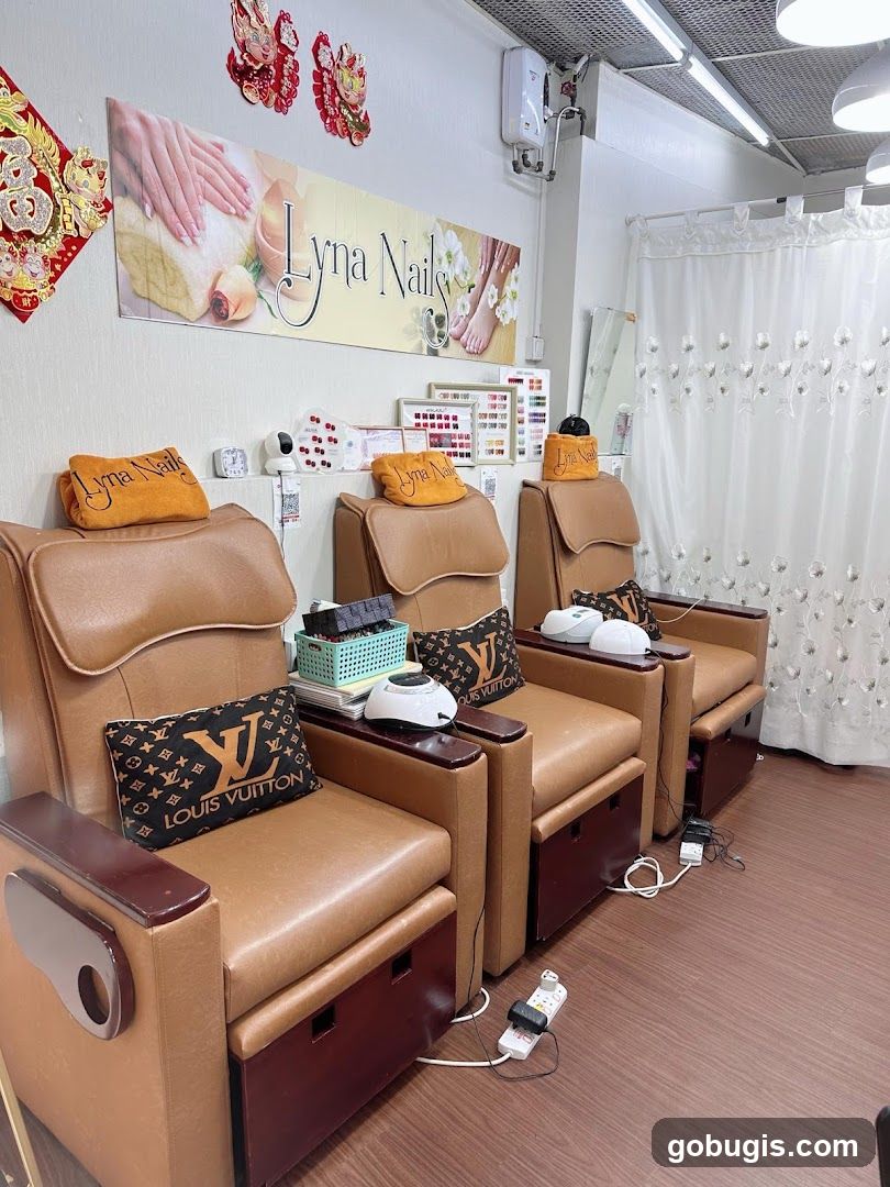 Nail Salon Interior