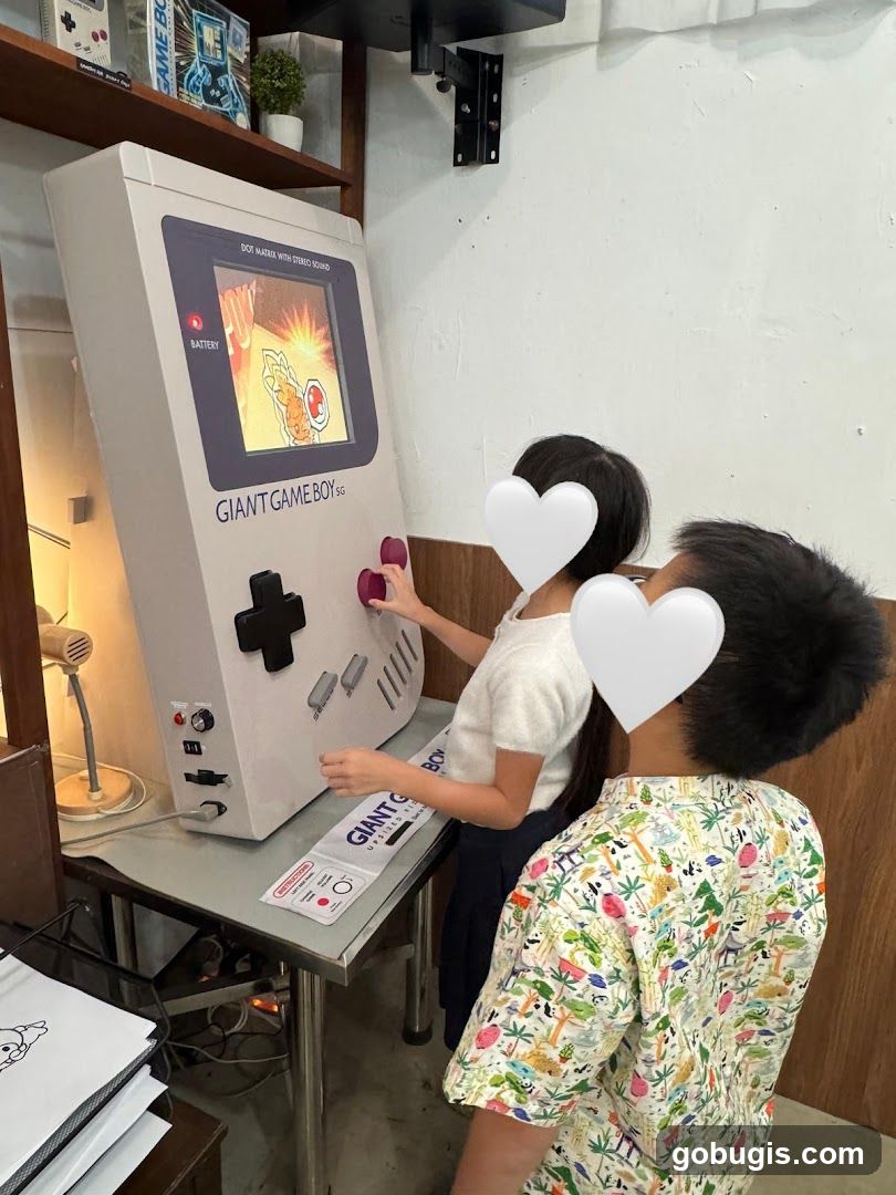 Giant Game Boy Replica