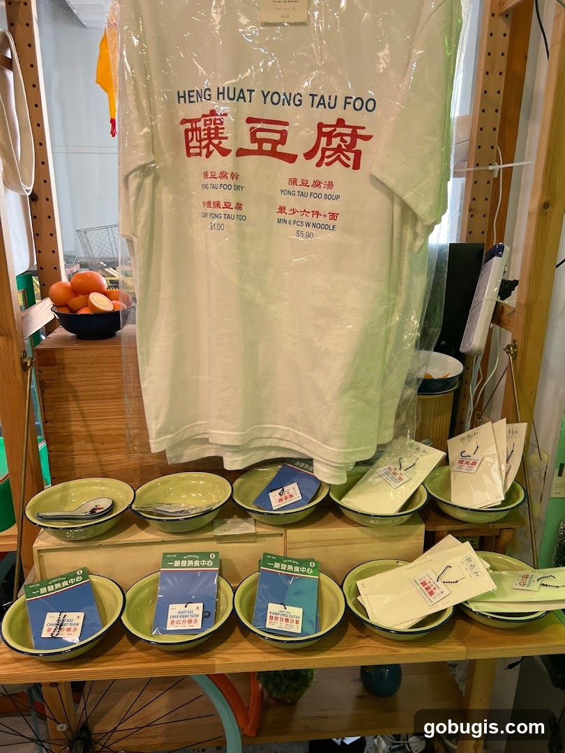 Heng Huat Yong Tau Foo T-shirt and Bowls
