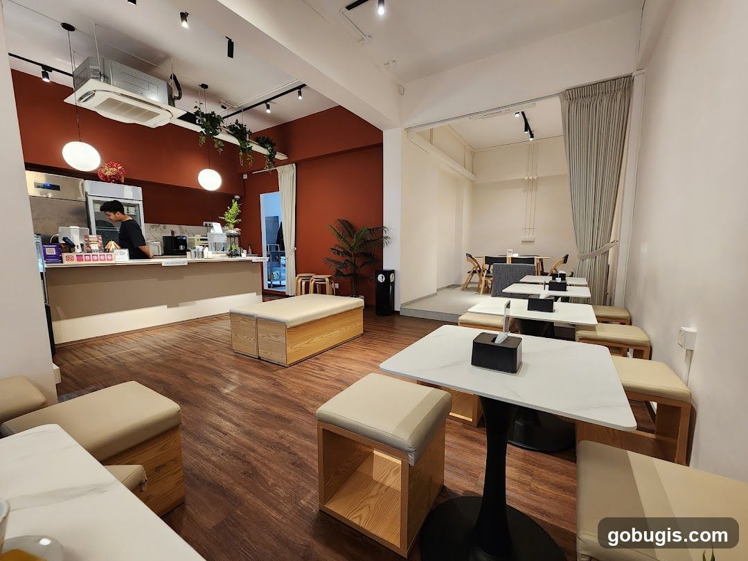 Modern Cafe Interior
