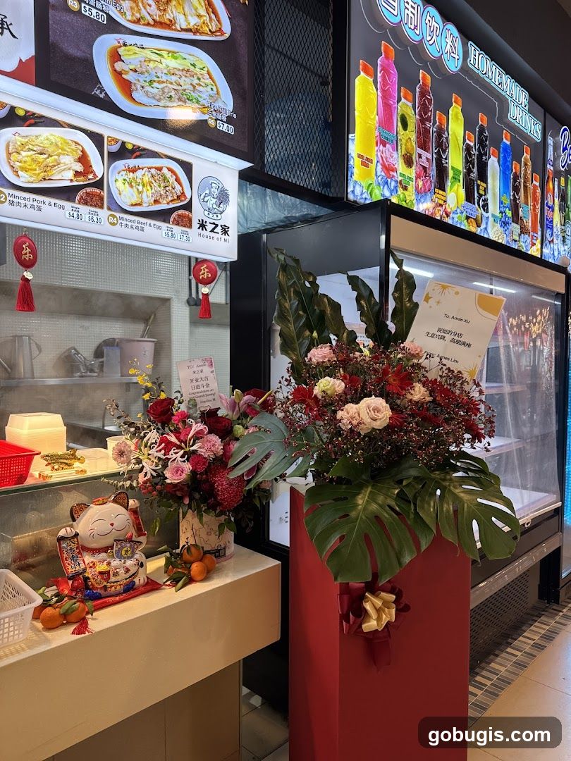Food Stall Display