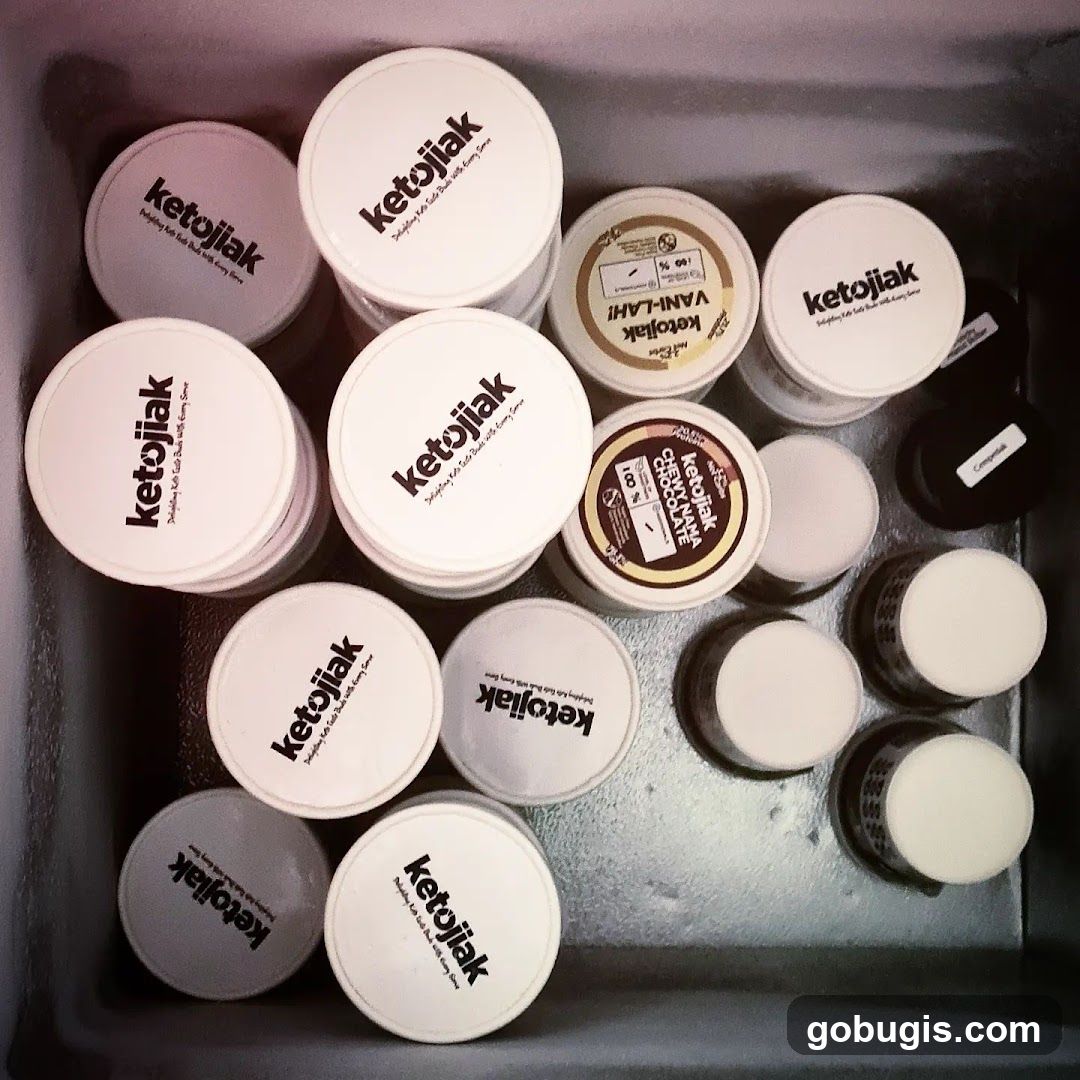 Keto Ice Cream Pints
