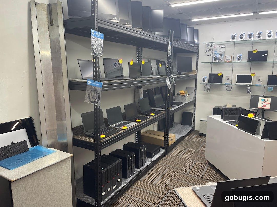 Computer Store Display