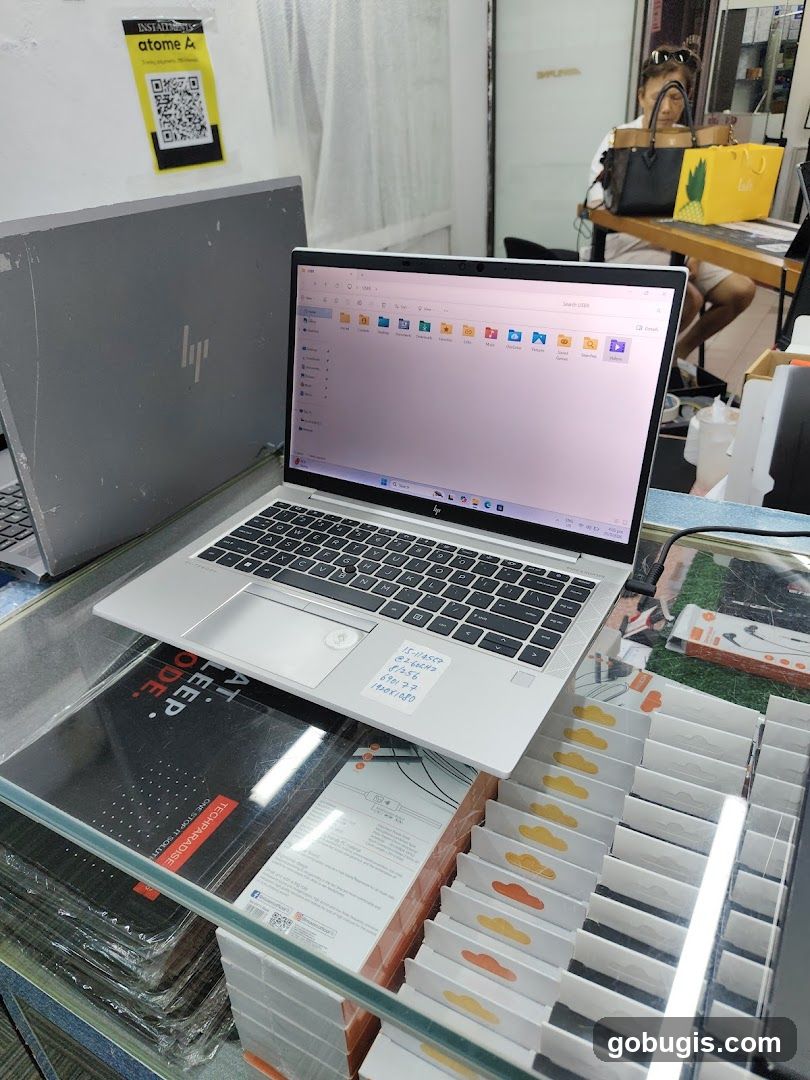 Electronics Store Display