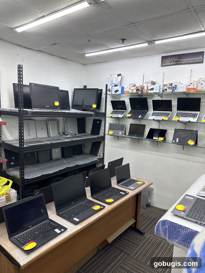 Computer Store Display