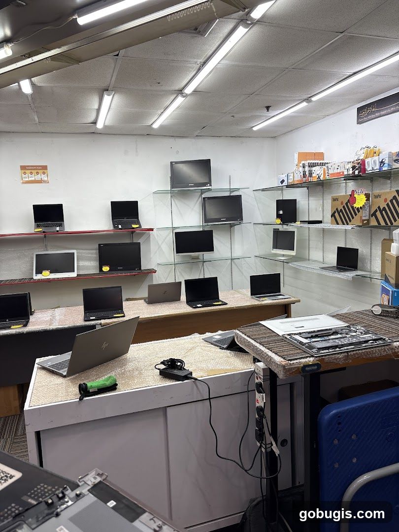 Computer Store Display