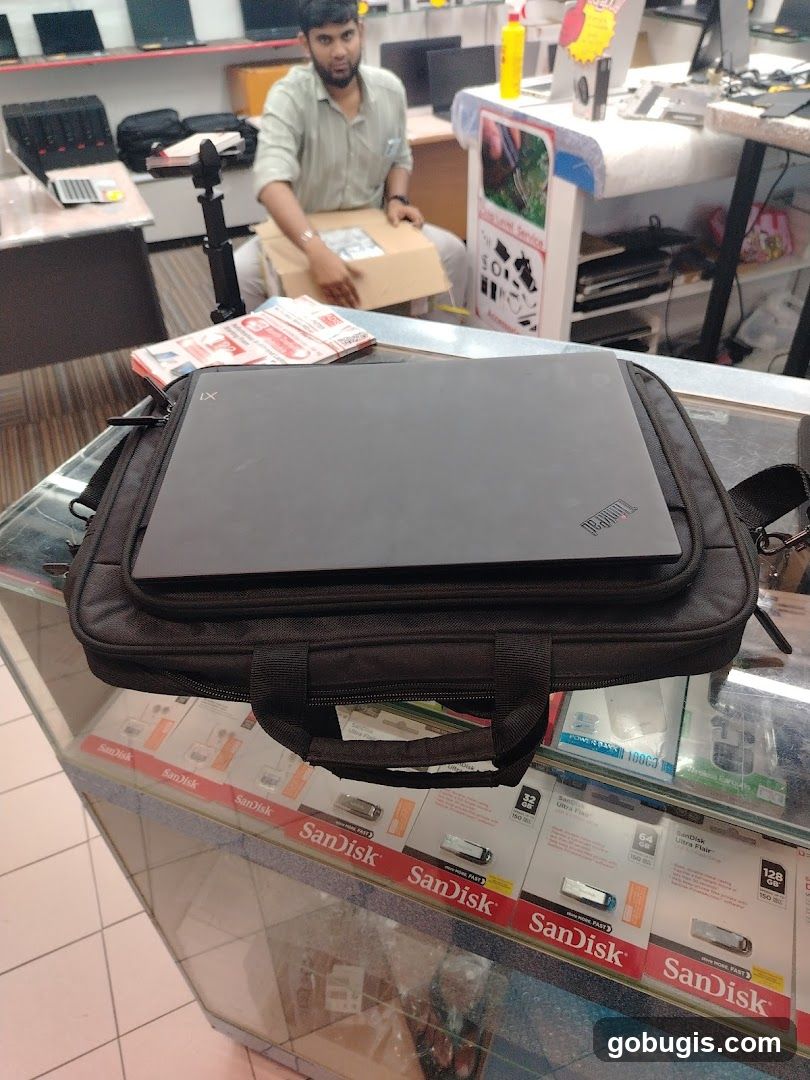 Laptop and Accessories Display