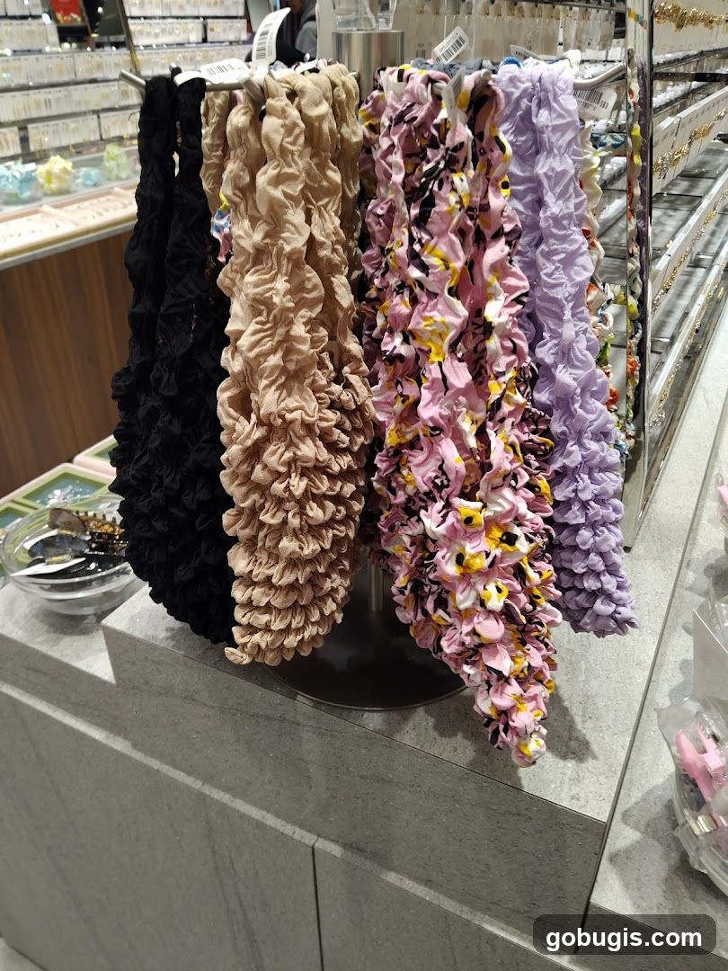 Scrunchies Display