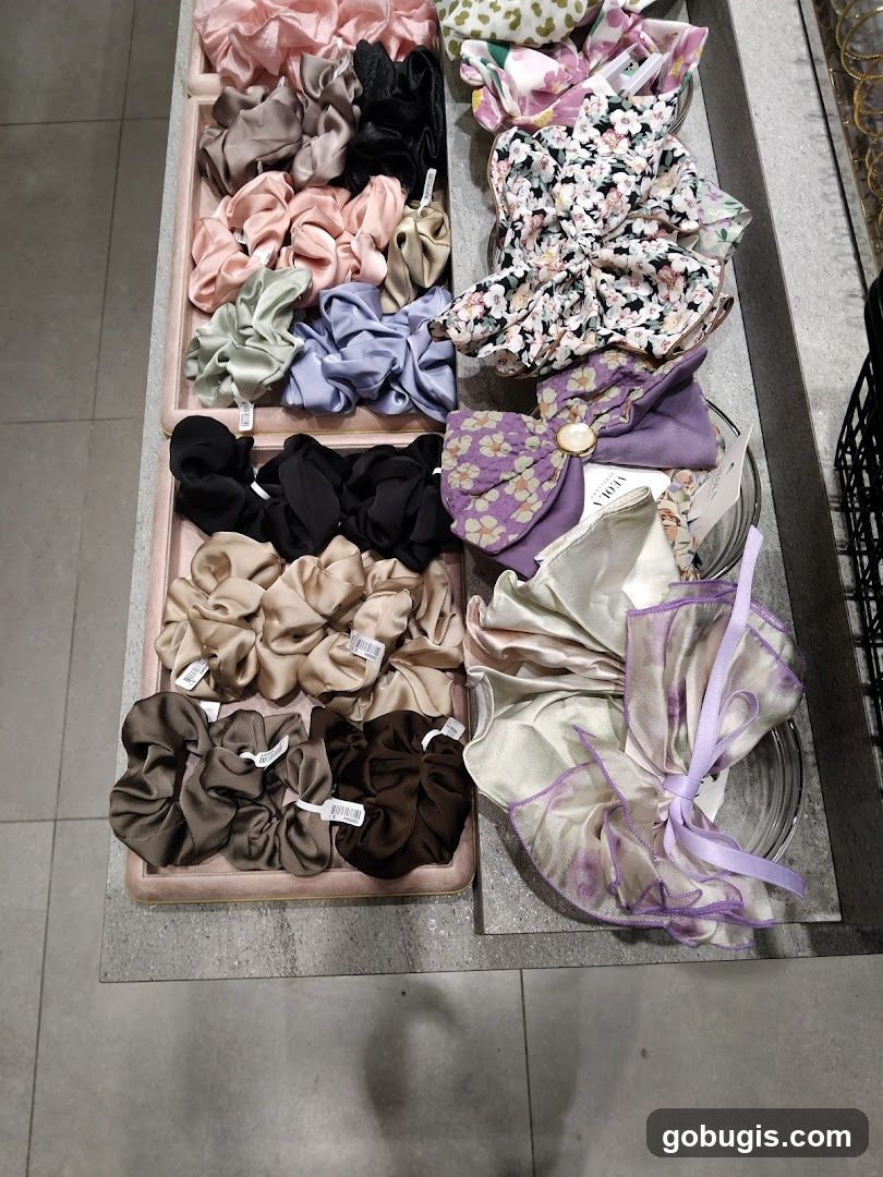 Hair Accessories Display